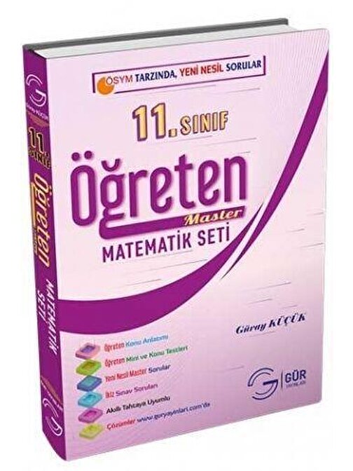 11. Sınıf Öğreten Master Matematik Seti Gür Yayınları