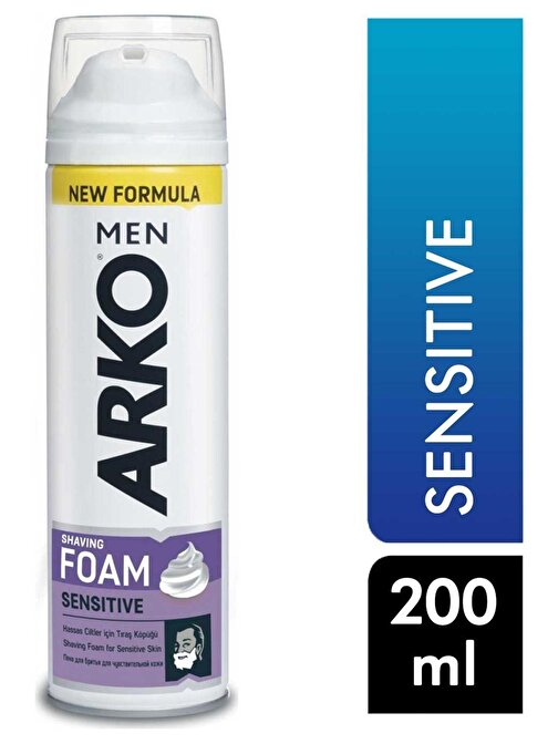 Arko Men Sensitive Tıraş Köpüğü 200 ml