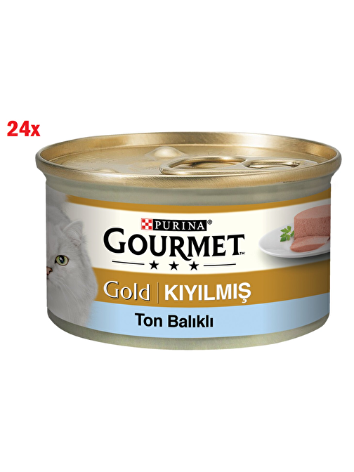 Gourmet Ton Balıklı Kedi Ödül Maması 24'lü