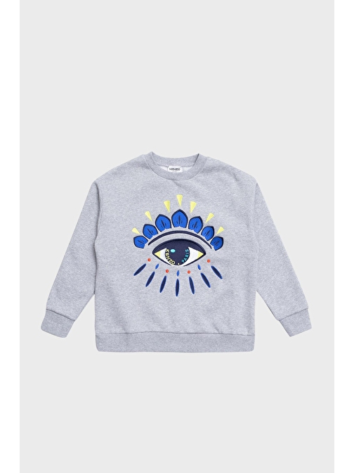 Kenzo Çocuk Sweat K25708/A41 GREY MARL