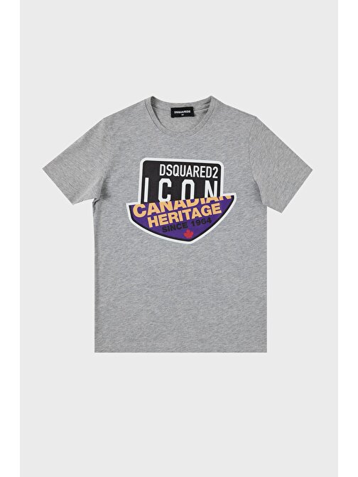 Dsquared2 Çocuk T Shirt DQ0244-D00YV GREY