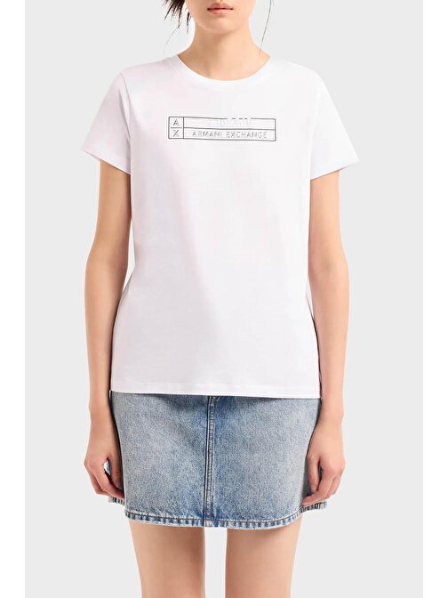 Armani Exchange Bayan T Shirt 3DYT01 YJ3RZ 1000