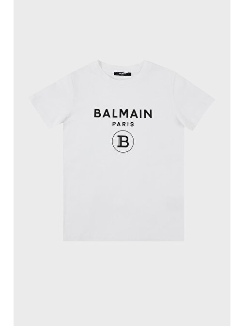 Balmain Çocuk T Shirt 6M8701 MX030 100NE