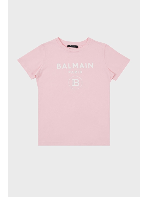 Balmain Çocuk T Shirt 6M8701 MX030 506BC