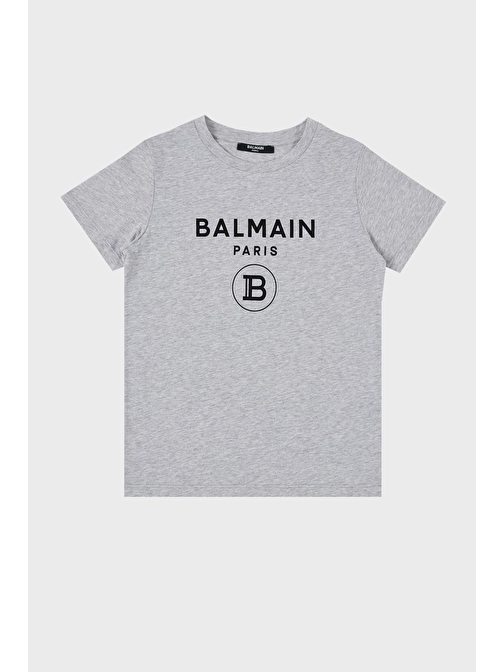 Balmain Çocuk T Shirt 6M8701 MX030 905NE