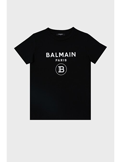 Balmain Çocuk T Shirt 6M8701 MX030 930BC