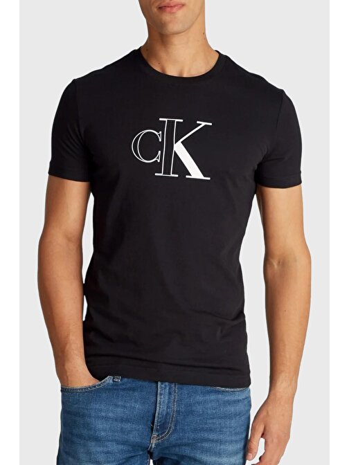 Calvin Klein Erkek T Shirt J30J325678 BEH