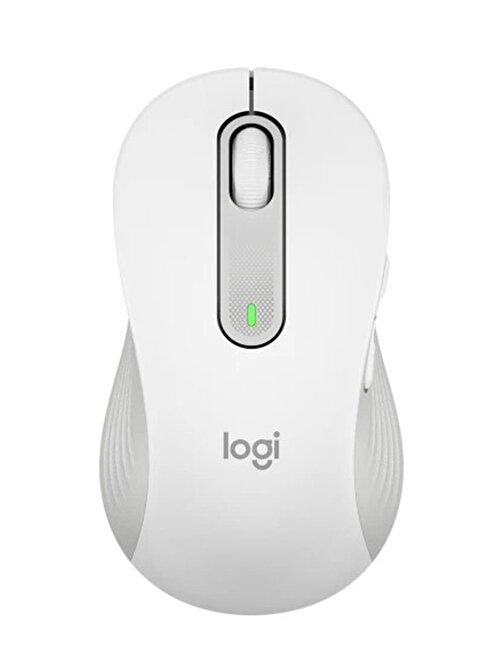 Logitech 910-006240 M650 L Signature Kablosuz Beyaz Sol El Büyük Boyutlu Mouse