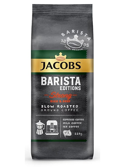 Jacobs Barista Editions Filtre Kahve Strong 225 gr - Zengin ve Yoğun Aroma
