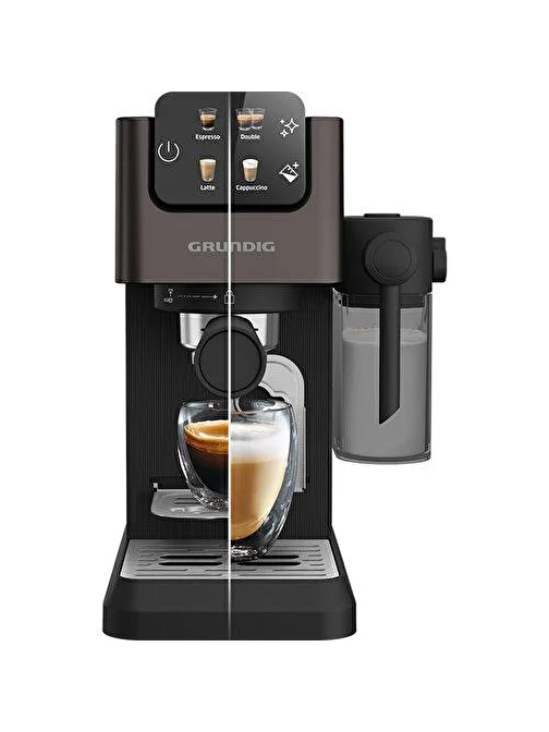 Grundig Ksm 5330 Delisia Coffee Yarı Otomatik Süt Hazneli Espresso Makinesi