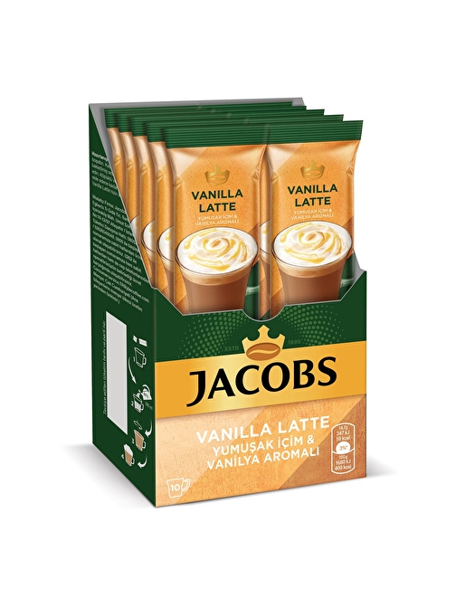 JACOBS VANILYA LATTE 10'LU 14.7 GR