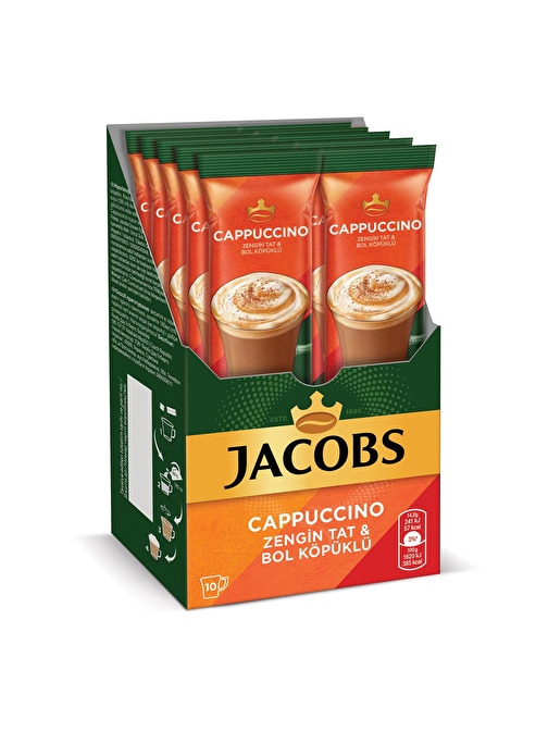 JACOBS CAPPUCINO 10'LU 14.8 GR