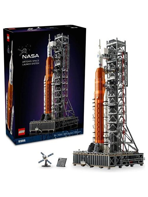 LEGO Icons 10341 Nasa Artemis Uzay Fırlatma Sistemi (3601 Parça)