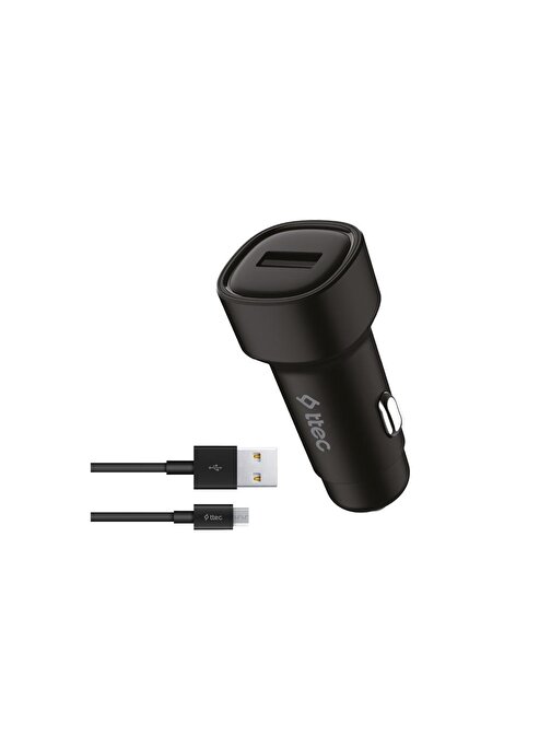 ttec SmartCharger 2.4A Araç Şarj Aleti  + Micro USB Kablo