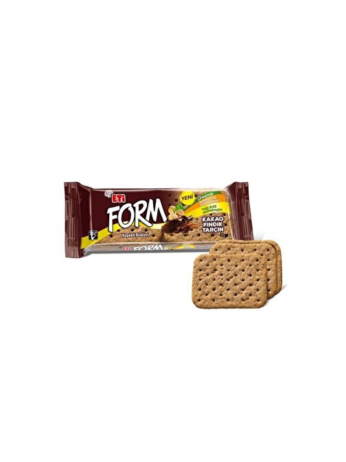 Form Kakaolu Fındıklı Kepekli Bisküvi 40 G X 24 Adet