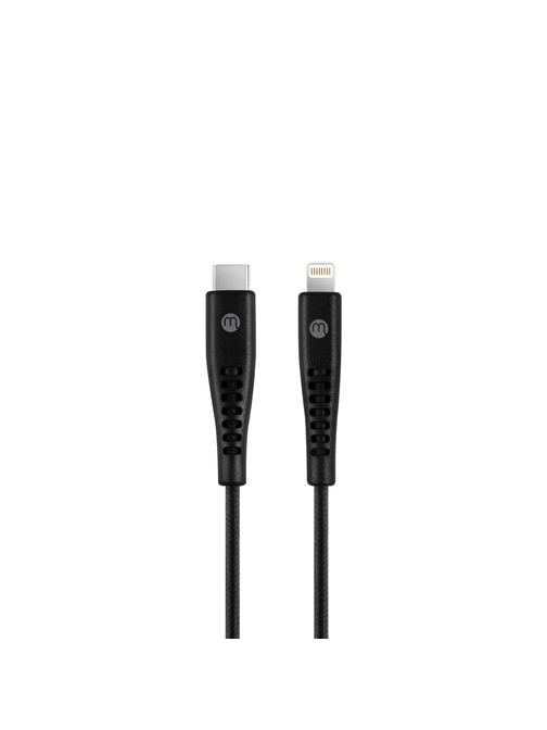 mojue by ttec Ekstra Day USB-C - iPhone Lightning 3A Kablo 300cm Siyah