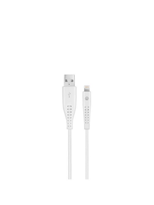 mojue by ttec Ekstra Day USB-A - iPhone Lightning 2A Kablo 120cm Beyaz 3DK35B