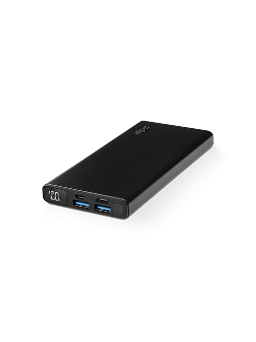 mojue by ttec PB05 10.000mAh 20W PD-QC USB-C iPhone Hızlı Şarjlı Akım Korumalı LCD Ekranlı Powerbank