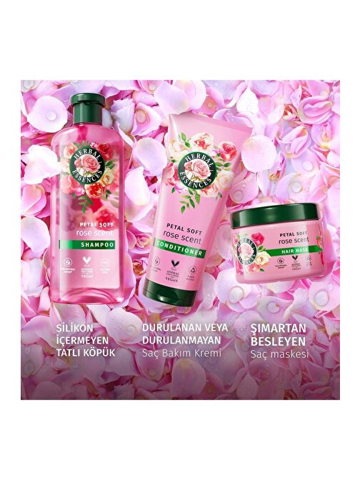 Herbal Essences Aloe + Argan + Gül + Hindistan Cevizi + Lavanta Şampuan 5 x 350 ML