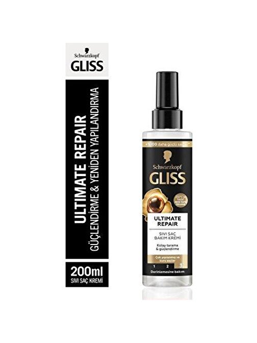 Gliss Ultimate Repair Sıvı Saç Kremi 200ml x 6'lı Set