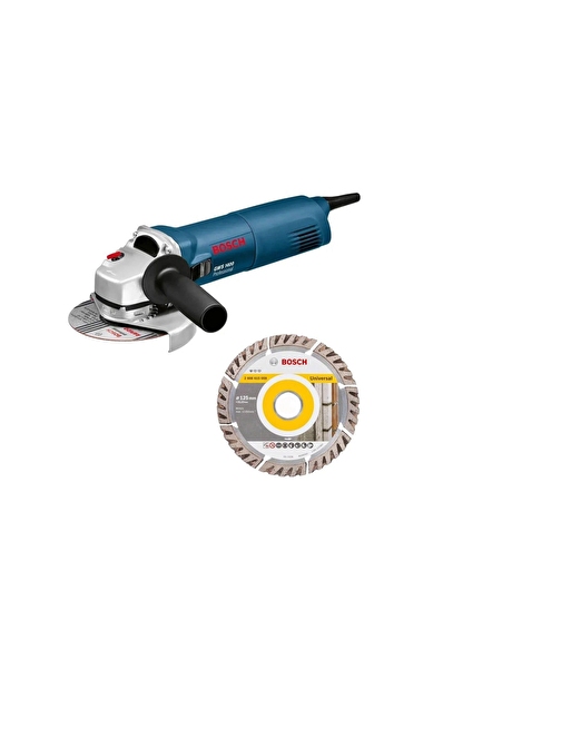 Bosch GWS 1400 Diamond Disc 125mm Avuç Taşlama Makinesi