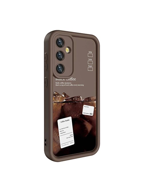 Galaxy A55 Kılıf Kamera Korumalı Baskılı Arka Yüzey Klas Kapak