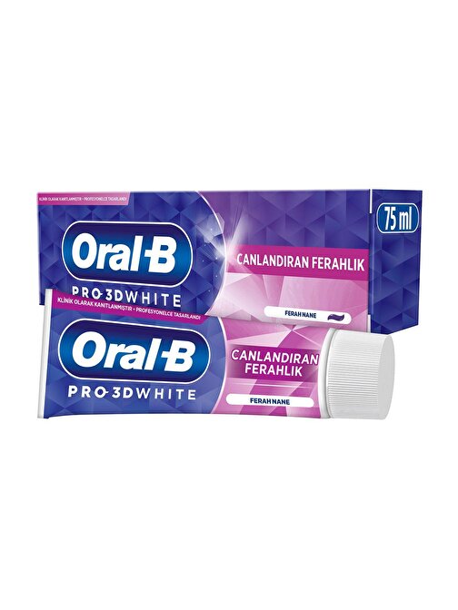 Oral-B Pro 3D White Canlandıran Ferahlık Diş Macun