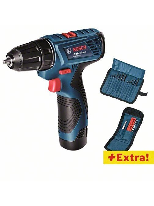 Bosch Gsr 120 Li Professional Vidalama + 23 Parça Aksesuar Seti Hediyeli