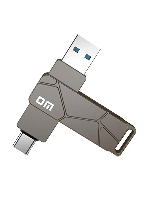 DM PD198 Metal USB3.2 Gen1 Type-C OTG Flash Bellek 64GB