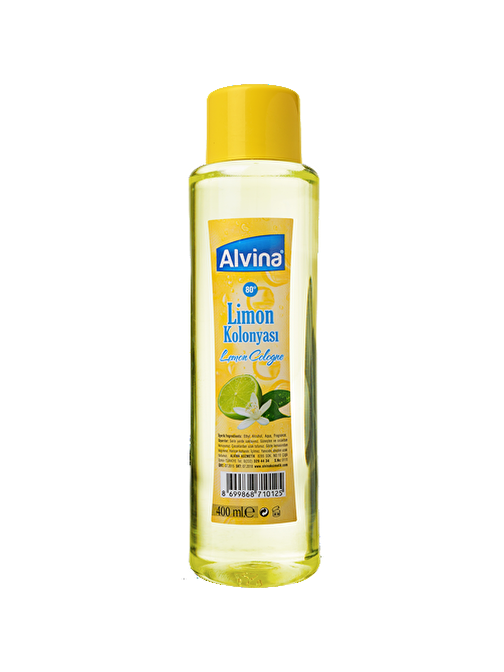 Alvina Limon Kolonyası 400 ML x 3 Adet