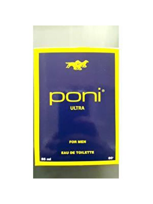 Poni Ultra Erkek Parfümü 85 ml  x 2 Adet