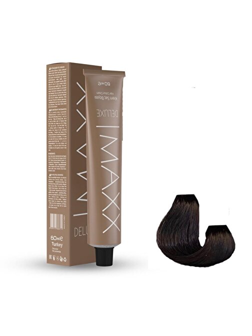 Maxx Deluxe Tüp Boya 5.0 Açık Kahve 60 ml  x 2 Adet