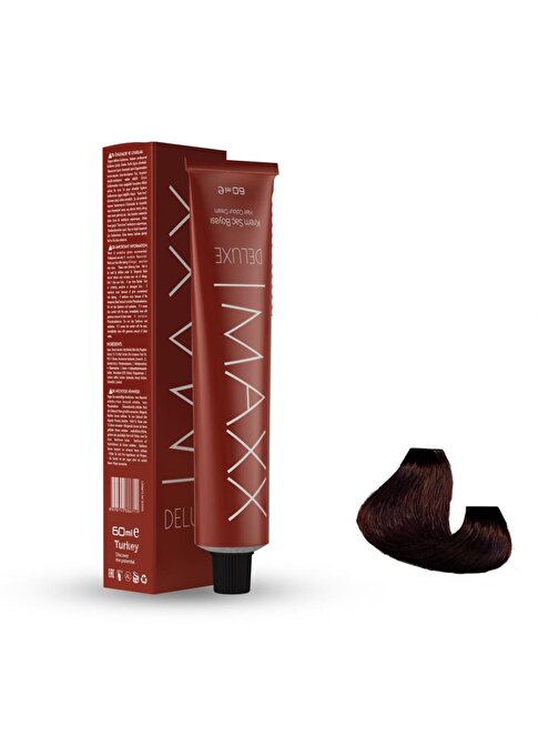 Maxx Deluxe Tüp Boya 4.6 Bronz Kızıl 60 ml  x 2 Adet