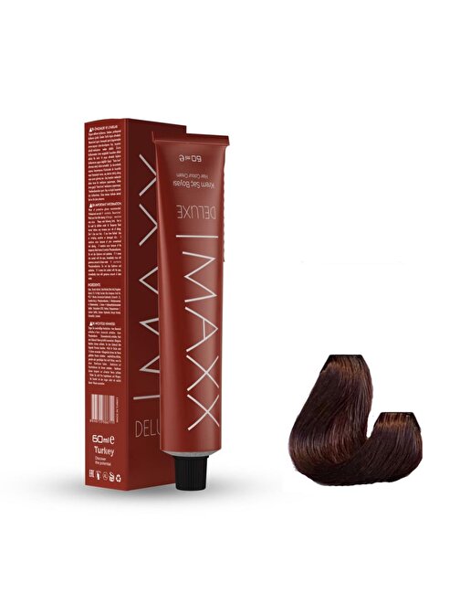 Maxx Deluxe Tüp Boya 7.34 Kumral Dore Bakır 60 ml  x 2 Adet