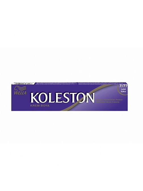 Koleston Tüp Boya  7/77 Işıltılı Kahve x 3 Adet