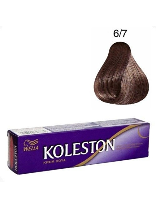 Koleston Tüp Boya  6/7 Çikolata Kahve x 4 Adet