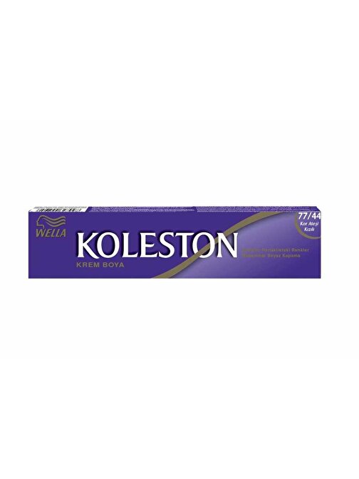 Koleston Tüp Boya 77/44 Kor Ateşi Kızılı x 4 Adet