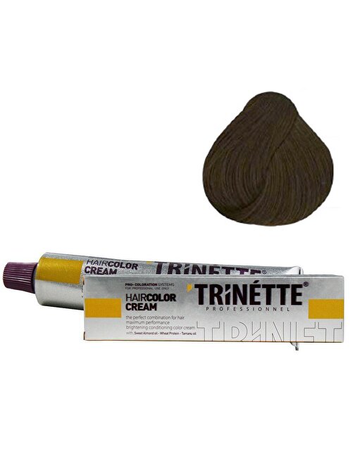 Trinette Tüp Boya 5.7 Türk Kahvesi 60 ml x 4 Adet + Sıvı Oksidan 4 Adet