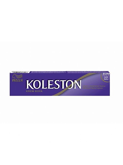 Koleston Tüp Boya  7/77 Işıltılı Kahve + Sıvı oksidan