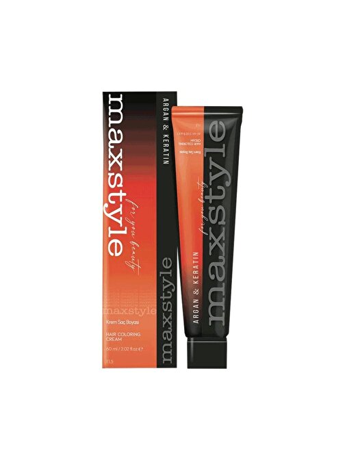 Maxstyle Argan Keratin Saç Boyası 8.2 Bej Açık Kumral