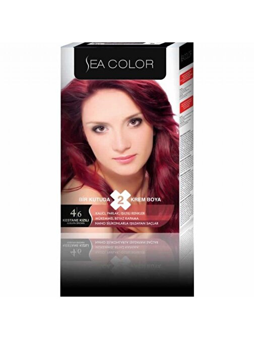 Sea Color Set Boya 4.6 Kestane Kızıl