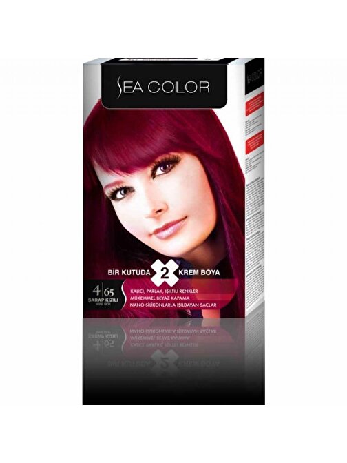 Sea Color Set Boya 4.65 Şarap Kızılı