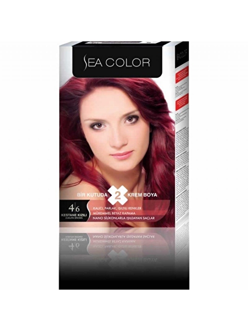 Sea Color Set Boya 4.6 Kestane Kızıl  x 2 Adet