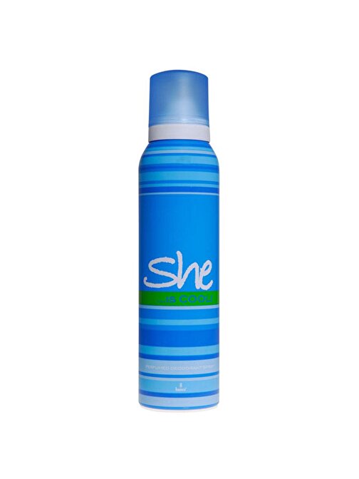 She Deo 150 ML Cool  x 2 Adet