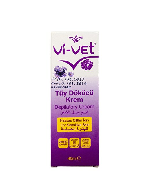 Vi-Vet Tüy Dökücü Krem  40 ML x 4 Adet