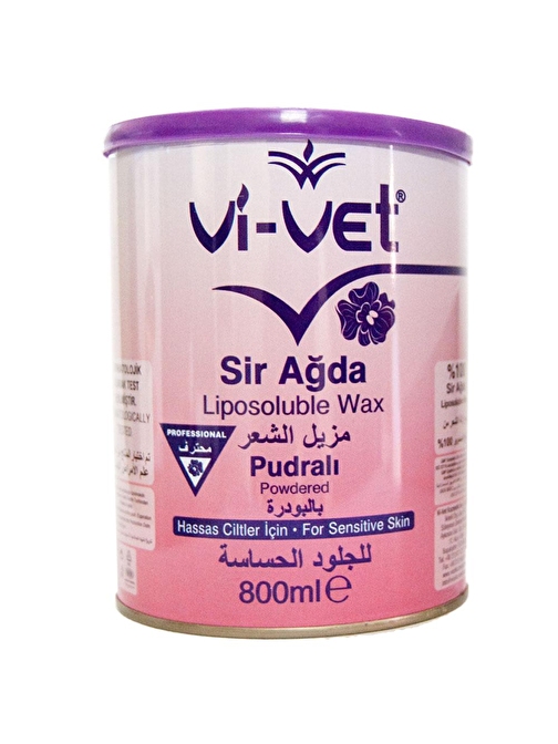 Vi-Vet Sir Ağda 800 ML Pudralı  x 2 Adet