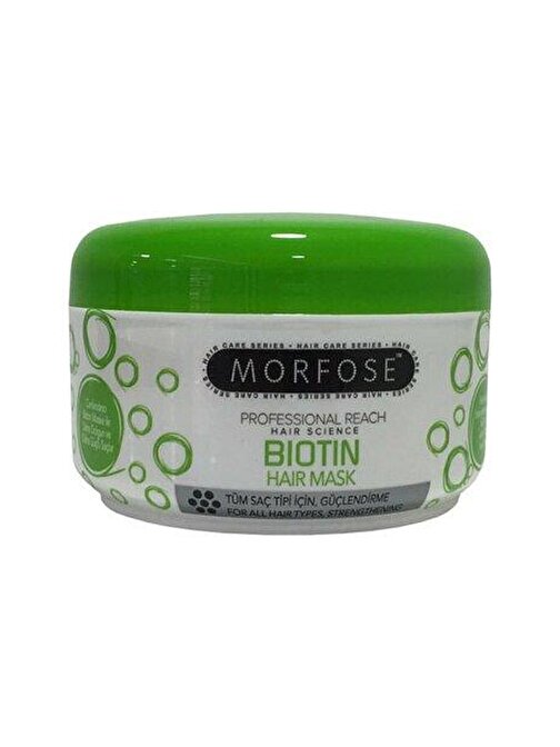 Morfose Biotin Saç Maskesi Yeşil 500 ml  x 2 Adet