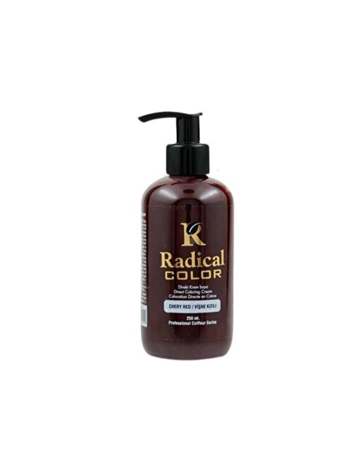 Radical Color Su Bazlı Saç Boyası 250 ml Visne Kızılı x 3 Adet