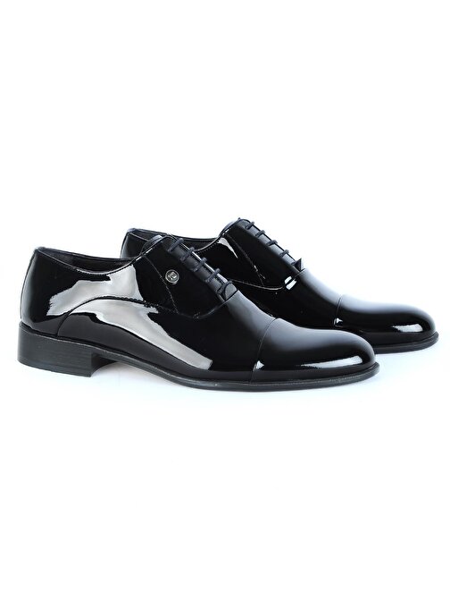 Pierre Cardin 70PC20 Groom Siyah Rugan Erkek Klasik Ayakkabı