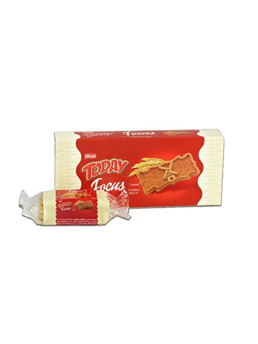 Today Focus Caramelli Bisküvi 160 Gr. (1 Paket)